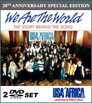 Album cover for We Are the World 20th Anniversary